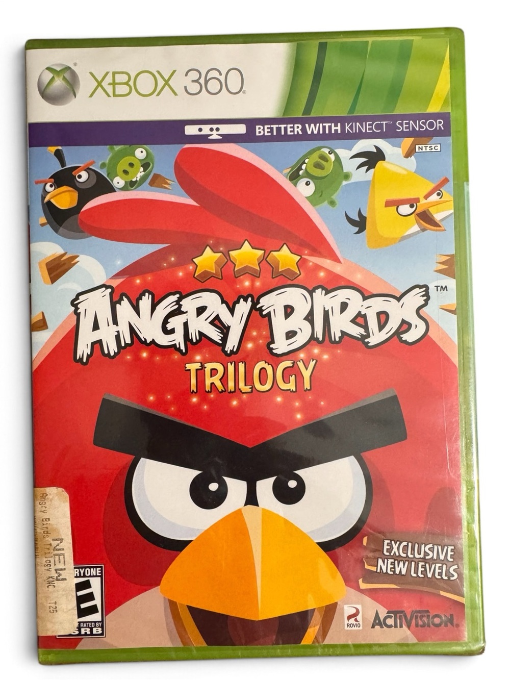 Angry Birds Trilogy Xbox 360 Brand New Factory Sealed Kinect 2012